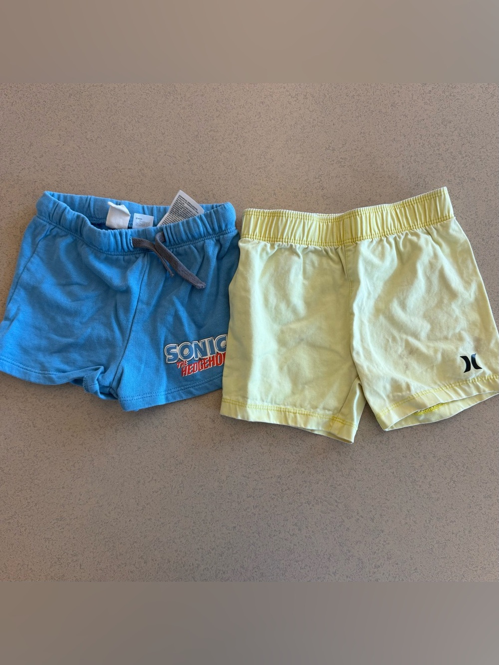 Lot Of 2 Pairs Baby Shorts 12 Month Baby Bottoms Mixed Brands and Colors